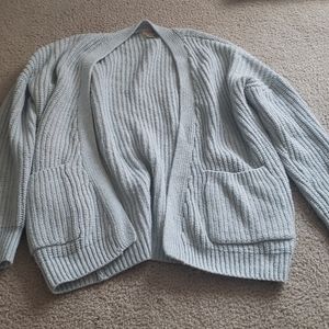 Light blue cardigan